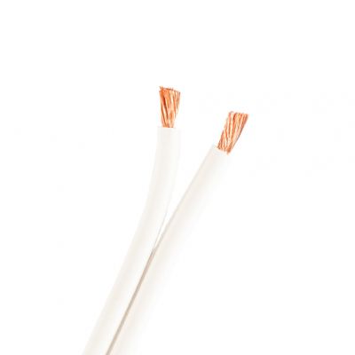 Proson Arctic 2x2,5 mm² weißes Lautsprecherkabel, Meterware