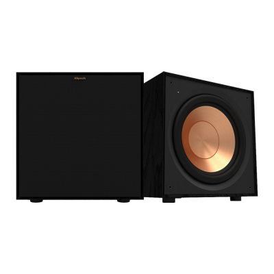 2er-Pack aktive Subwoofer Klipsch R-101SW, schwarz