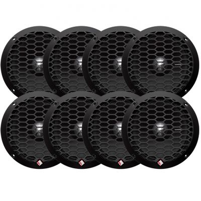 8er-Pack Rockford Fosgate PPS4-6 Punch Pro 6,5 Zoll