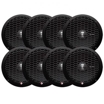 8er-Pack Rockford Fosgate PPS4-8 Punch Pro 8 Zoll