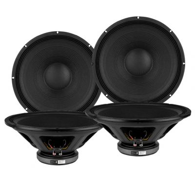 4er-Pack Dayton Audio PA460-8, 18-Zoll-Bass/Mittelbass