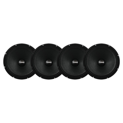 4er-Pack DS18 8PRO400MR-4, 8-Zoll-Bass/Mittelbass