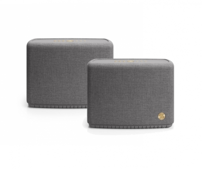 2er-Pack Audio Pro A15 W tragbarer Wifi-Lautsprecher, dunkelgrau