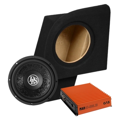 Basspaket mit DLS PE10.D2 für Audi A4 Avant B6 00-06