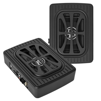 2er-Pack DLS ACW68i, kompakter Unter-Sitz-Subwoofer