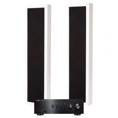 Yamaha A-S501 MK II und 2er-Set DLS Flatbox XXL, Stereo-Paket