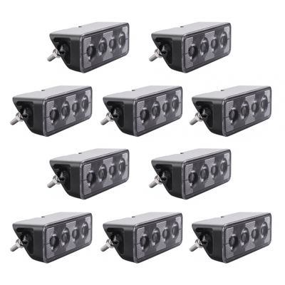 10er-Pack NIZLED B24RF, angewinkelter 13 cm Rück-/Arbeitsscheinwerfer, 24W, Arbeitsscheinwerfer-Paket
