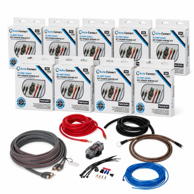 Auto-Connect OFC Kabelkit, 10.2mm² - Großpackung 10 St.