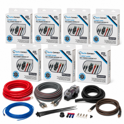 Auto-Connect OFC Kabelkit, 21,6 mm² - Großpackung 8 St.