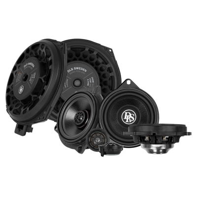 DLS Cruise Lautsprecherpaket für BMW, Frontsystem mit Center