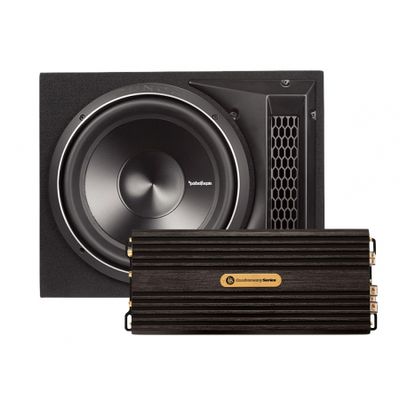 Rockford Fosgate P3 1x12-Zoll-Bassbox & DLS CCi500-40, Basspaket
