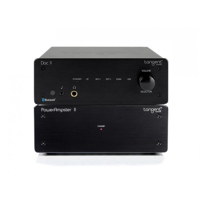 Tangent DAC II mit PowerAmpster II, kompakte Stereokombo