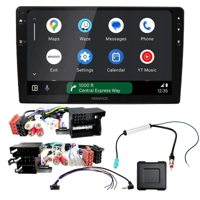 Kenwood DMX80AXS Autoradio-Paket für Audi A3 8P 2003-2013