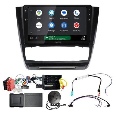 Kenwood DMX80AXS Autoradio-Paket für BMW 1-serie 2007-2014, automatisk AC