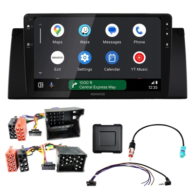 Kenwood DMX80AXS Autoradio-Paket für BMW X5 E53 2000-2007