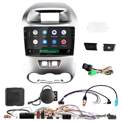 Kenwood DMX80AXS Autoradio-Paket für Ford Ranger 2012-2016, silver