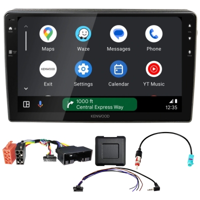 Kenwood DMX80AXS Autoradio-Paket für Ford Transit Custom/Tourneo Custom 2012-2018, övre originalenhet