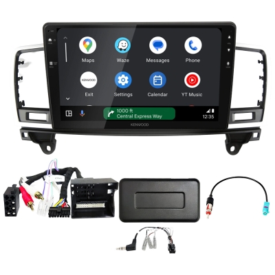 Kenwood DMX80AXS Autoradio-Paket für Mercedes M-Class W166 2012-2015