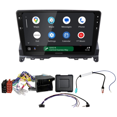 Kenwood DMX80AXS Autoradio-Paket für Mercedes C-Class W204 2007-2011
