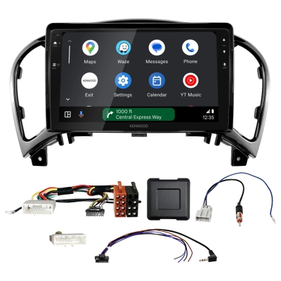 Kenwood DMX80AXS Autoradio-Paket für Nissan Juke F15 2010-2014