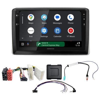 Kenwood DMX80AXS Autoradio-Paket für Renault Master, Opel Movano, Nissan NV400 och Interstar