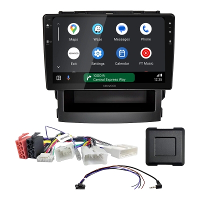 Kenwood DMX80AXS Autoradio-Paket für Subaru Impreza och Forester