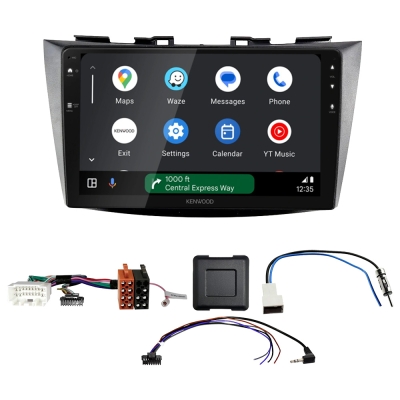 Kenwood DMX80AXS Autoradio-Paket für Suzuki Swift och Ertiga