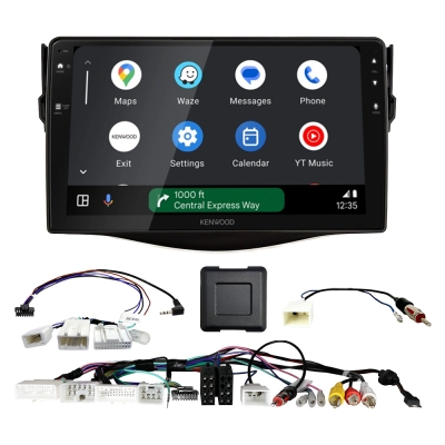 Kenwood DMX80AXS Autoradio-Paket für Toyota RAV4 2005-2013