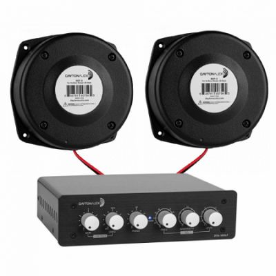 Dayton Audio DTA-100LF mit 2x BST-2, Bassshaker-Paket