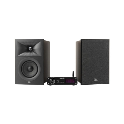 Dayton Audio DTA-PRO mit JBL Stage 240B, 2.0-Stereo-Paket in Schwarz