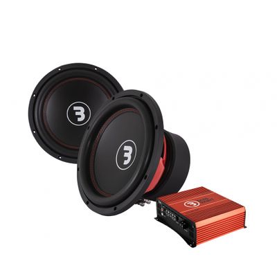 Bass Habit Elite E300D1 & SPL ELITE 2100.1DF, Basspaket