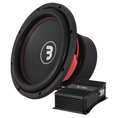 Bass Habit Elite E300D2 & SPL ELITE 1000.1DF, Basspaket