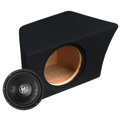 Subwoofergehäuse mit DLS PE8.D2 für Skoda Fabia Kombi 2007-2014