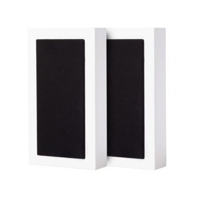 2er-Pack DLS Flatbox Midi Wandlautsprecher in Weiß