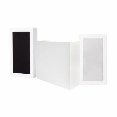 DLS Flatbox Midi On-Wall Lautsprecherpaket 2.1, weiß