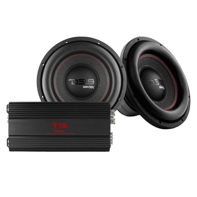 2er-Pack DS18 GEN-XX12.4DHE mit Bass Habit RA3600W, 2x12-Basspaket