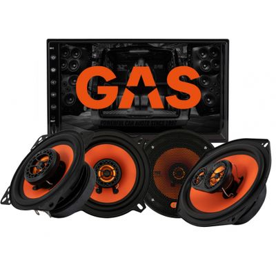 GAS GMV651BT & GAS MAD X1-Lautsprecher, Car-Audio-Paket