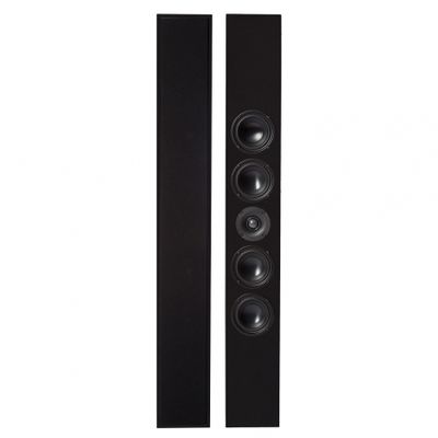 2er-Set DLS Flatbox Slim XL On-Wall, mattschwarz
