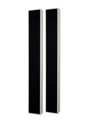 2er-Set DLS Flatbox Slim XL On-Wall-Lautsprecher, mattweiß