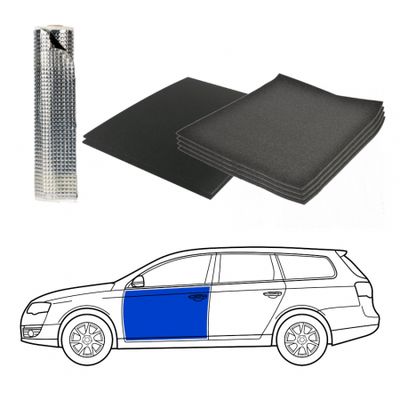 Dämmung für Kombi, Vordertüren mit Türverkleidungen