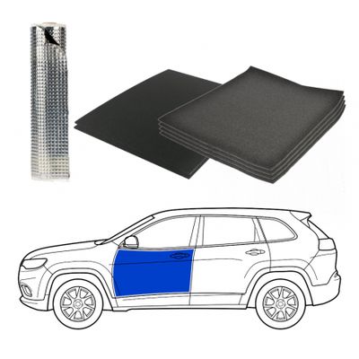Dämmung für SUV, vordere Türen mit Türverkleidungen
