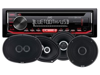 JVC KD-R794BT & GAS SILVER-Lautsprecher