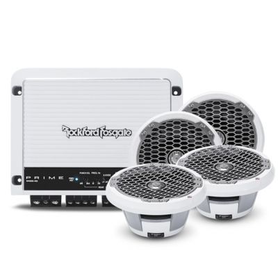 Rockford Fosgate PM262 + M400-4D Marineverstärker