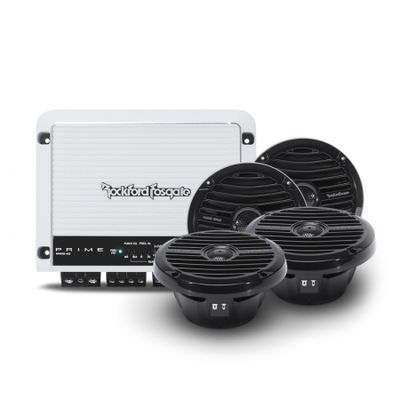2 Paar Rockford Fosgate RM1652 & M400-4D