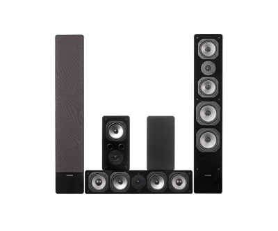 Dynavoice Challenger M-65 EX mit Center und Surround, 5.0-Lautsprecherpaket