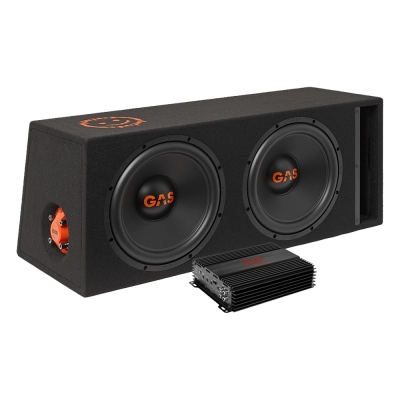 GAS MAD B2-212V mit Bass Habit RA2000W, Bass-Set
