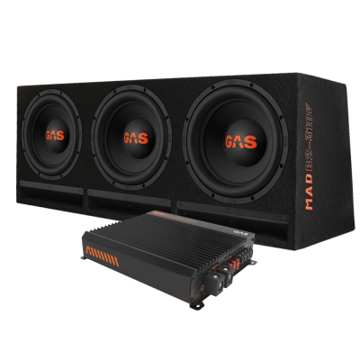 GAS MAD B2-310V mit MAD A2-1200.1DFL, Bass-Set