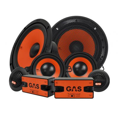 GAS MAD K2-64 & MAD M2-34, 3-Wege-6,5-Zoll-Kit-System