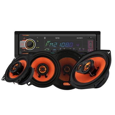 GAS MAD M110-BTR mit MAD X1-Lautsprechern, Autoradio-Paket
