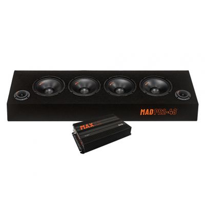 GAS MAD PB2-48 & MAX A2-100.2, kraftvolles 8
